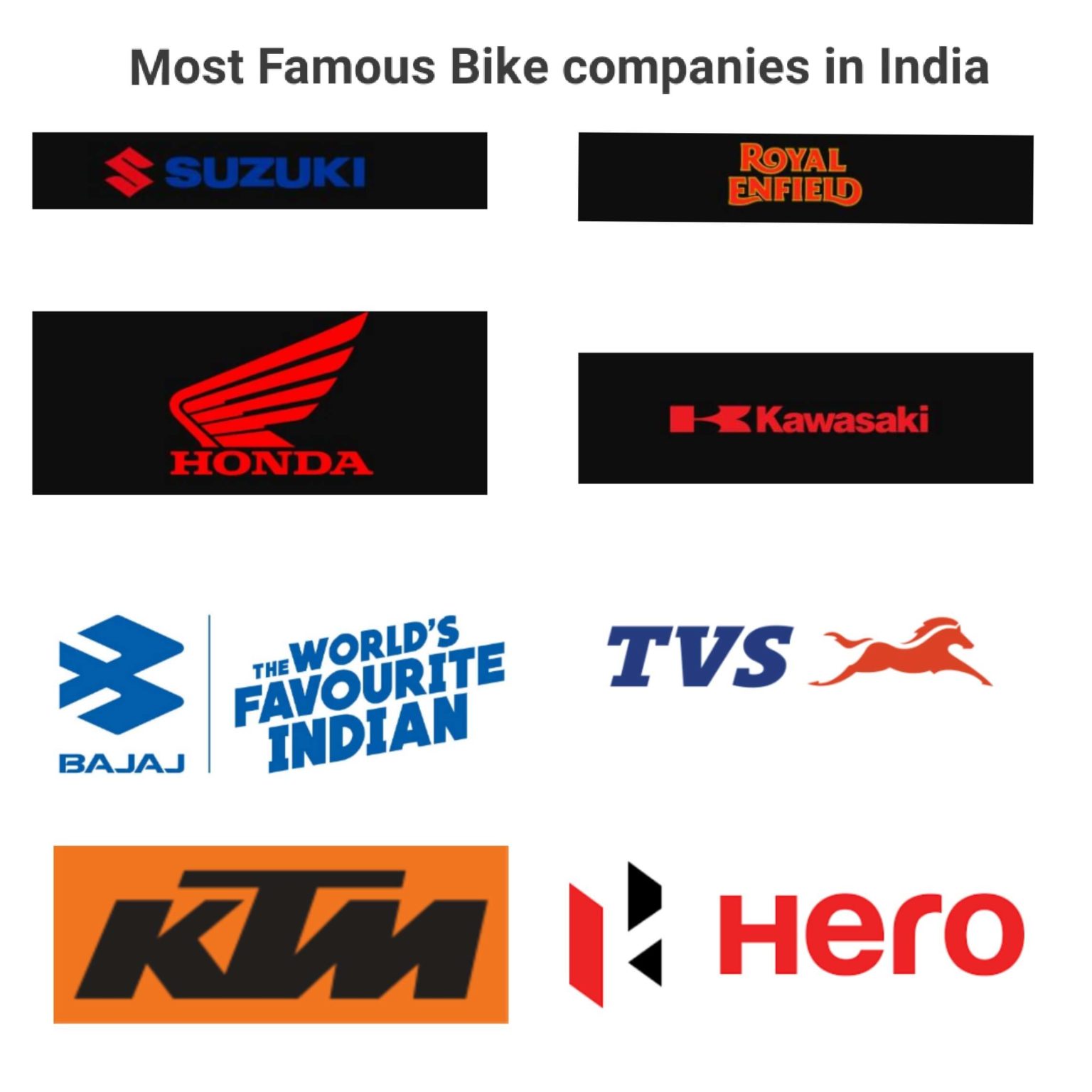 Top 10 Most Famous Bike Companies In India List Mototech India